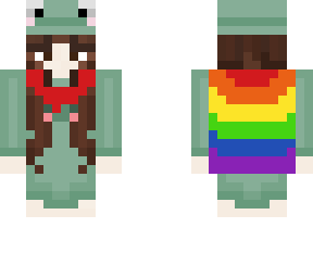 frog outfit pride flag