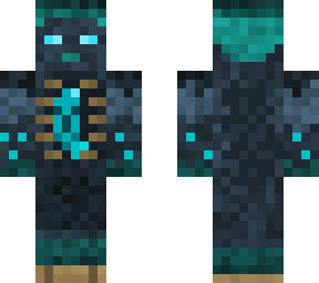 minecraft caves & cliffs celebration warden skin