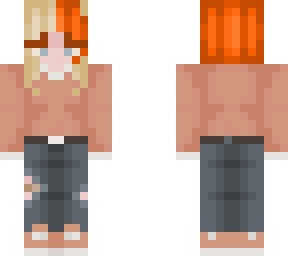 multitone bangs + antlers (cute girl skin)