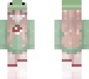 mushroom frog girl