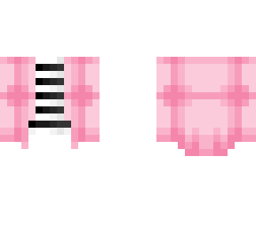 ob - pink coat w/ black & white shirt