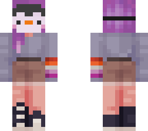 penguin mask girl
