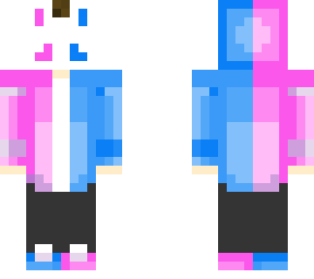 pink&blue bunny mask (fixed