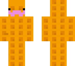 pink mustache waffle