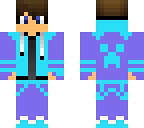 purple/aqua gamer