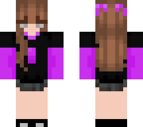 purple sweater girl