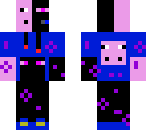 quickenderpig with teleport particles