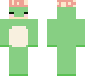 simple froggy with mushroom hat