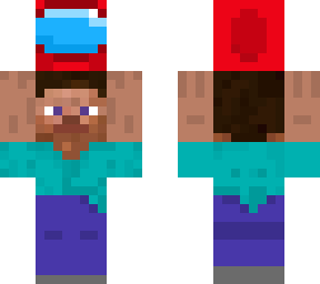 steve holding the amongus