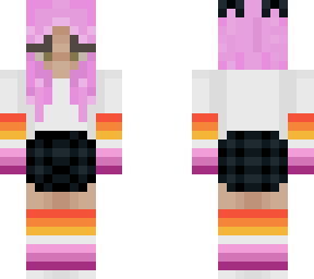 sunset girl with ram horns :)