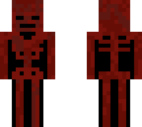 the red wither skeleton