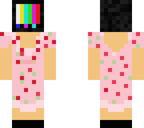 tv strawberry dress