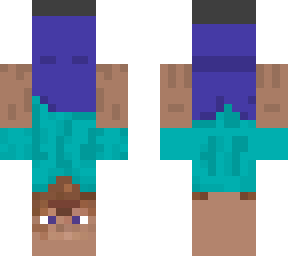 upside down steve we wearing a bald wigs