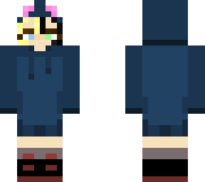 a minecraft skin to match with my friend that hasn't agreed to match