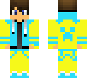 aqua/yellow gamer