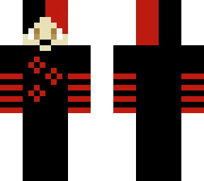 black red girl