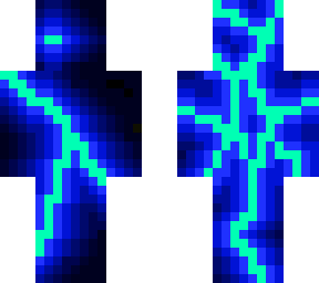 blue+aqua lightning