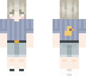 blue stripes w/ duck on back!- for penne