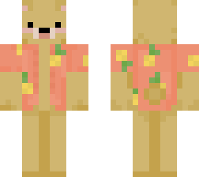 brown bear with hawaiian shirt