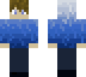 cool boy with blue hoodie