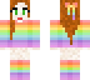 cute pride month girl