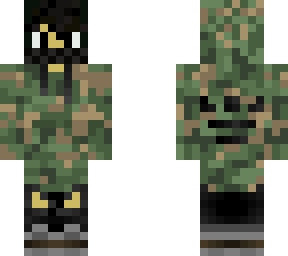 enderbinding with adidas camo hoodie