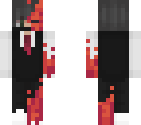 fire boy in suit ( my skin )