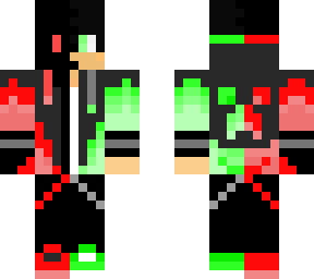 gamer emerald boy demon