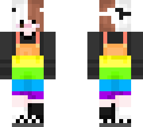 girl w/ overalls pride