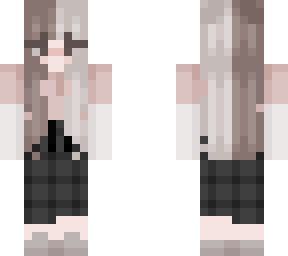 girl with flowers minecraft skin by nomella_