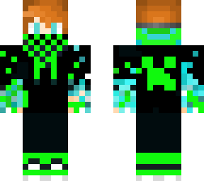 green and blue gamer