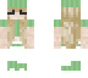 green bucket hat