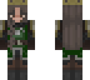 green female queen/knight