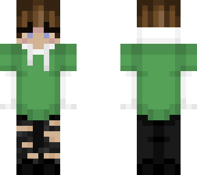 green hoodie boy