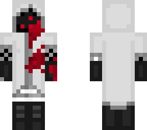 i made a ghost version of my skin for a server im in but better