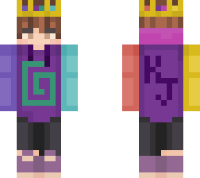 karl jacobs with a crown