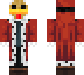 king chicken with mask