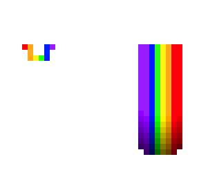 lgbtqia+ pride flag cape (please use credit if you use it)
