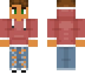 my skin with a hoodie