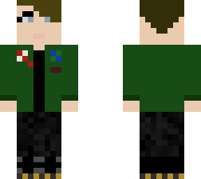 myself as a mc skin
