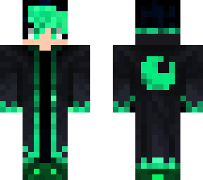 neon blue cloak