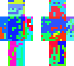 neon rain bow