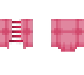 ob - pink coat w/ white & pink stripes
