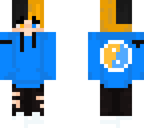 orange blue