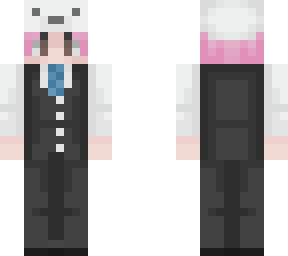 pink hair