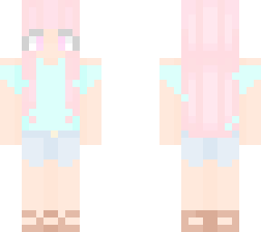 pink haired girl