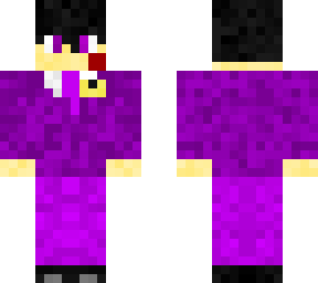 purple man blood