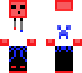 red and blue swag slime