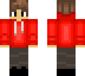 red hoodie boy