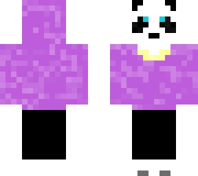 the panda in a hoodie